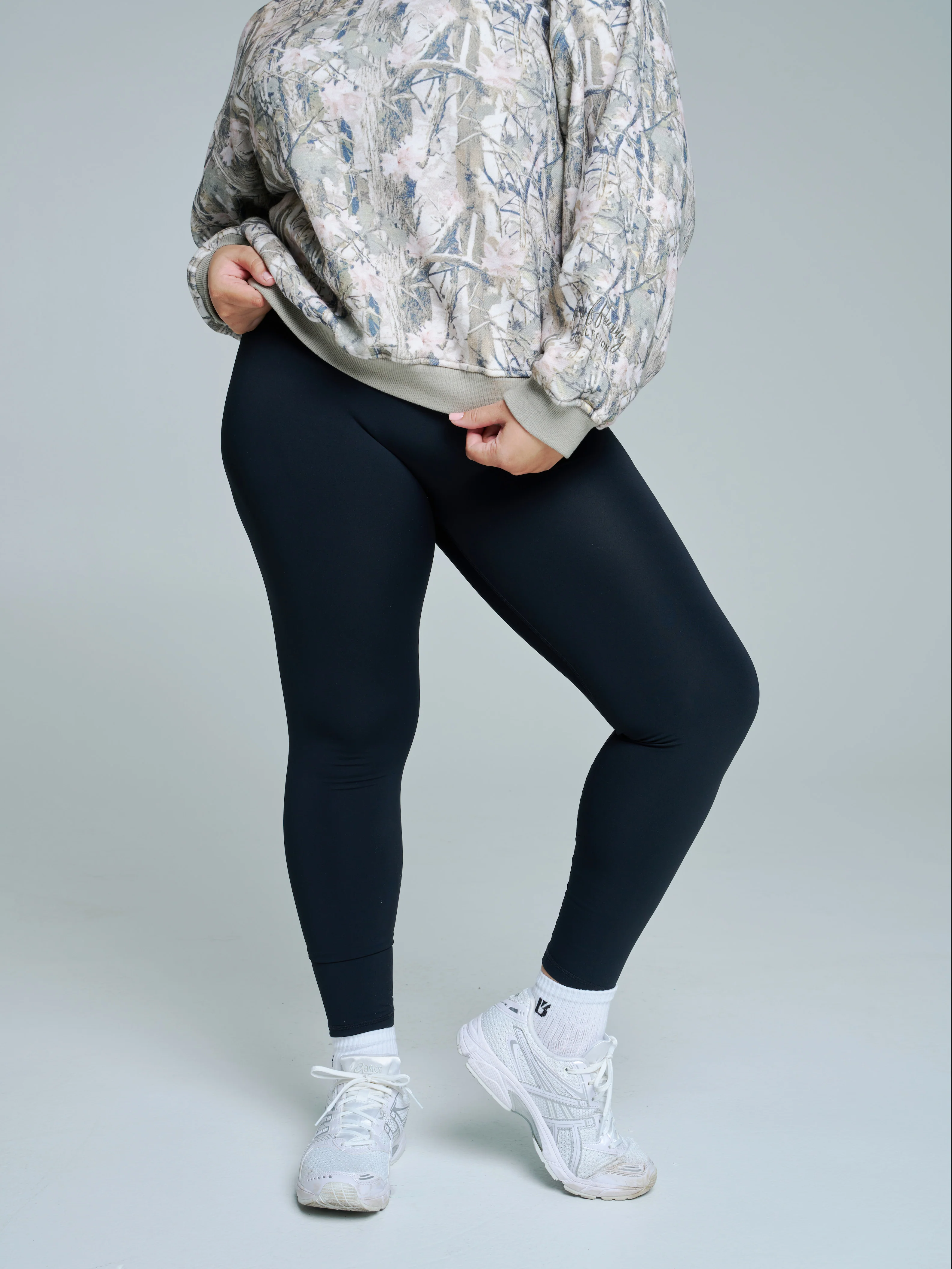 Colorado Fleece Legging - Onyx Black