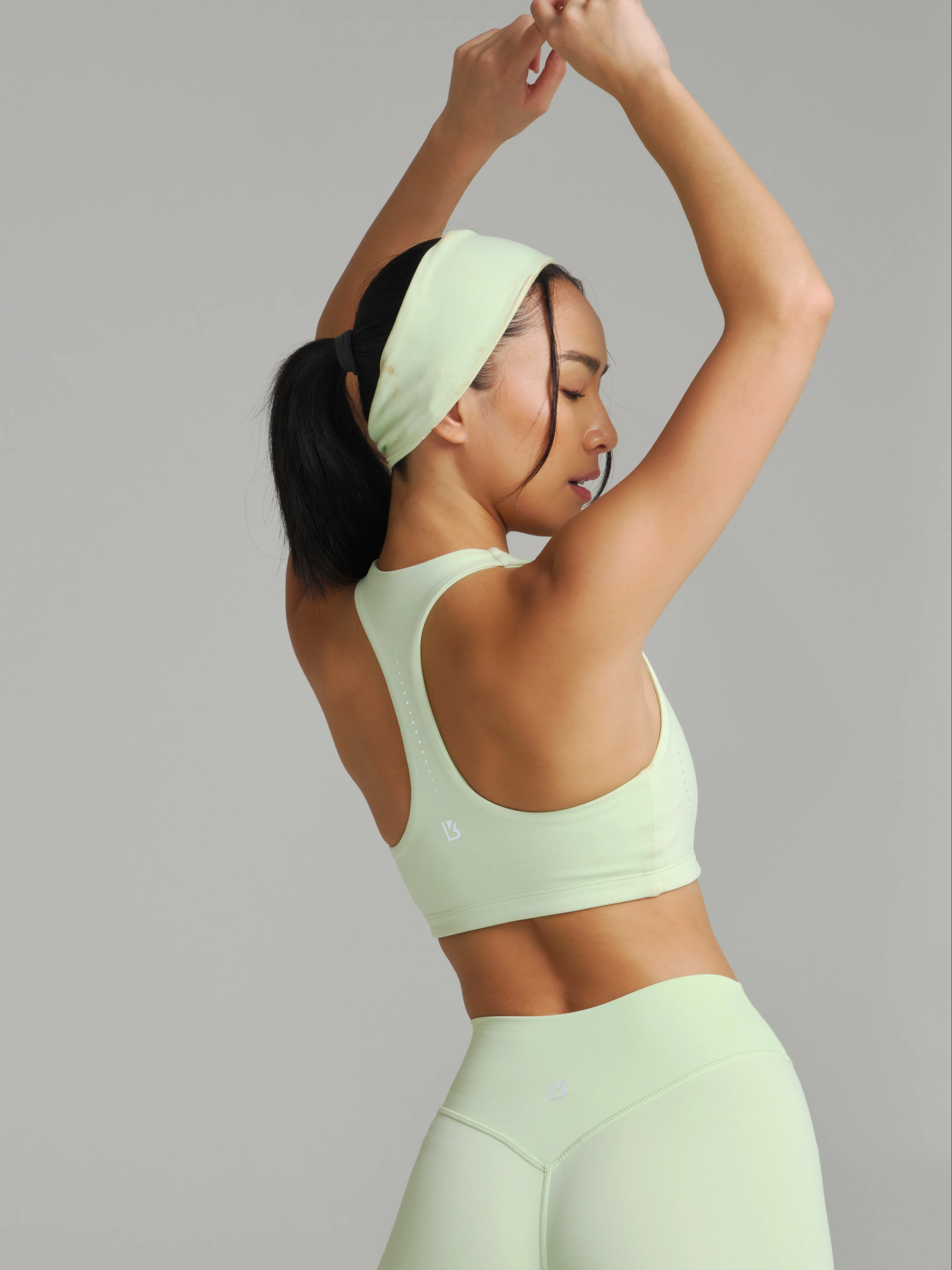Colorado Fleece Sports Bra - Honeydew - Image 2