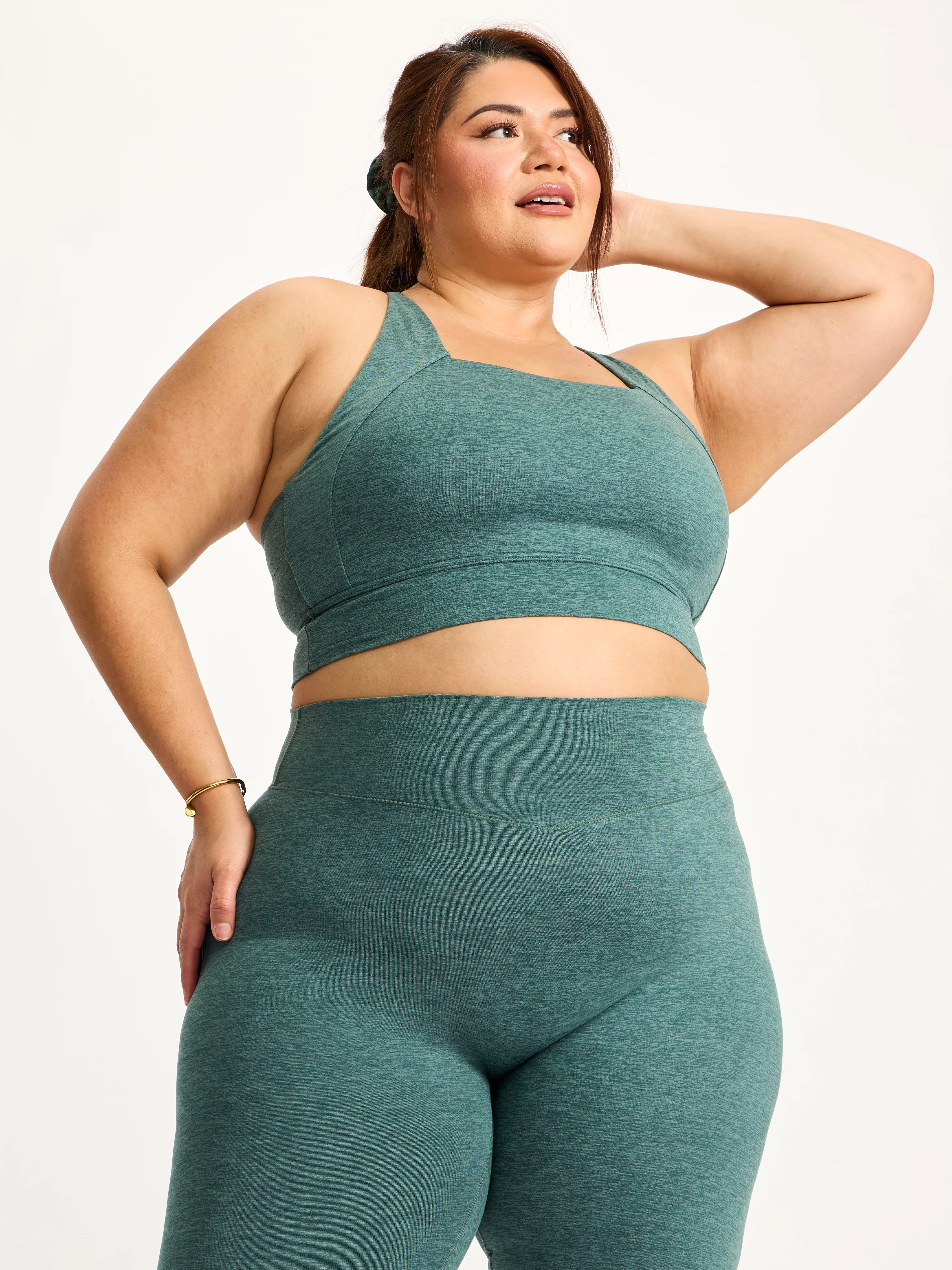 Dream Heathered Legging 26" - Heiress Ivy - Image 4