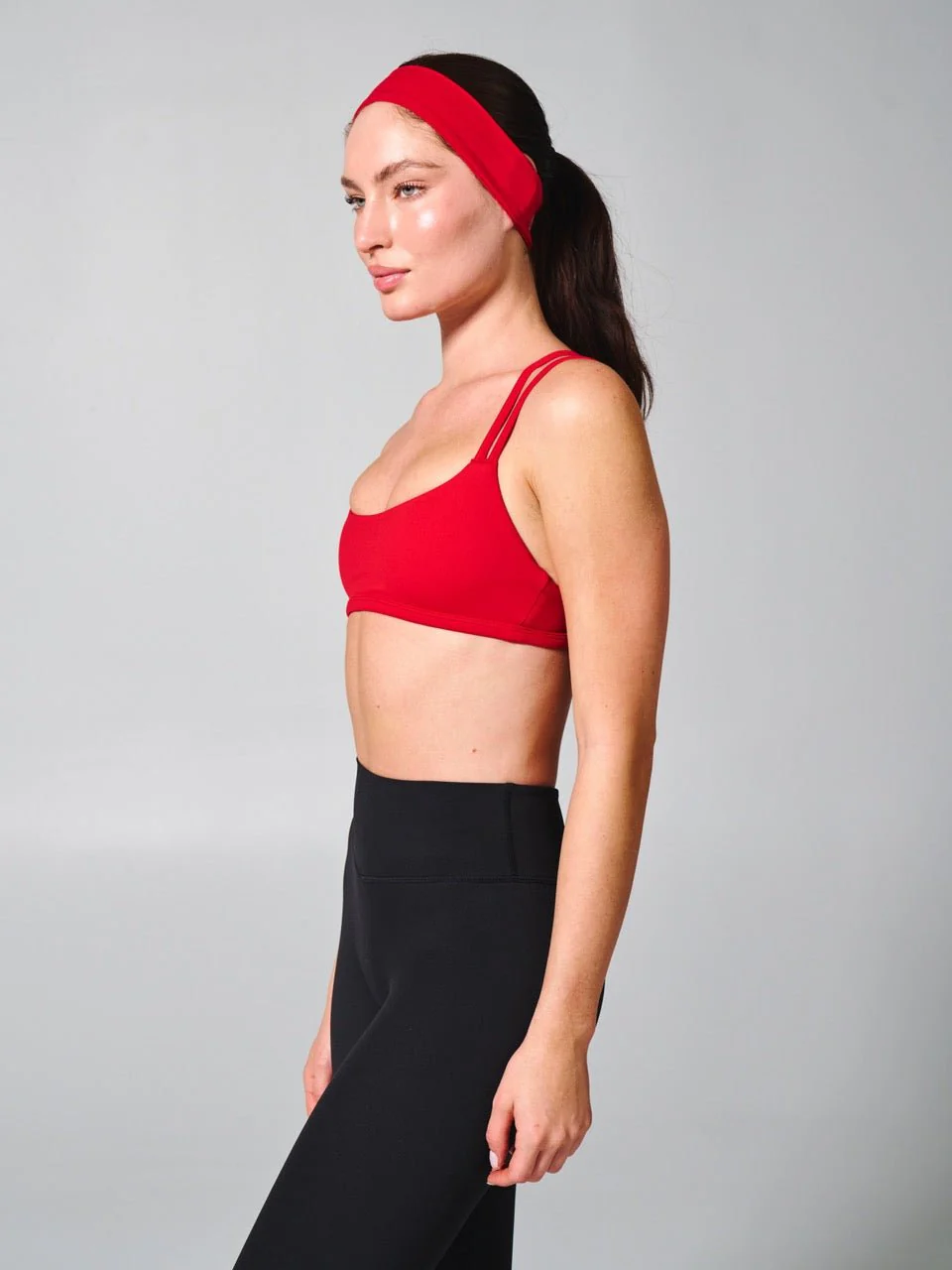 Elysium Sports Bra - Lipstick Red - Image 2