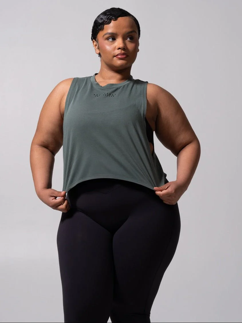 Essential Waist Tank - Limon Pepino
