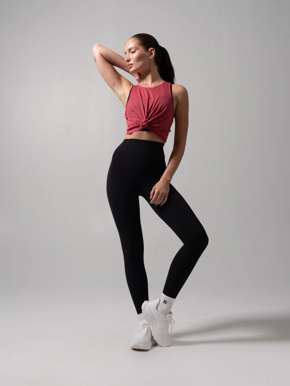 Go With The Flow Hip Tank - Burnt Sugar - Image 2