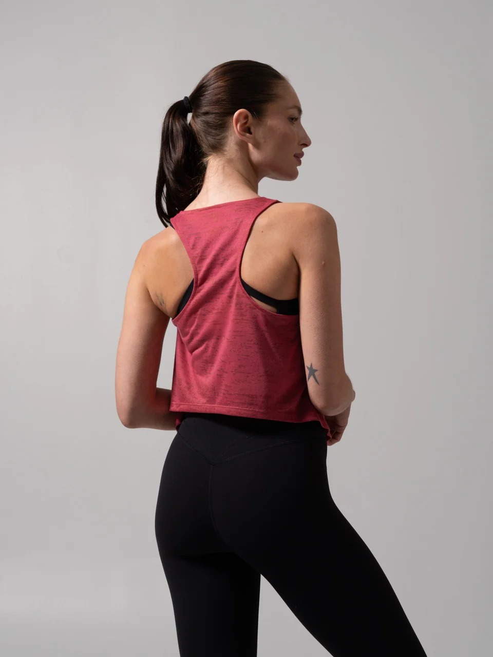 Go With The Flow Hip Tank - Burnt Sugar - Image 5
