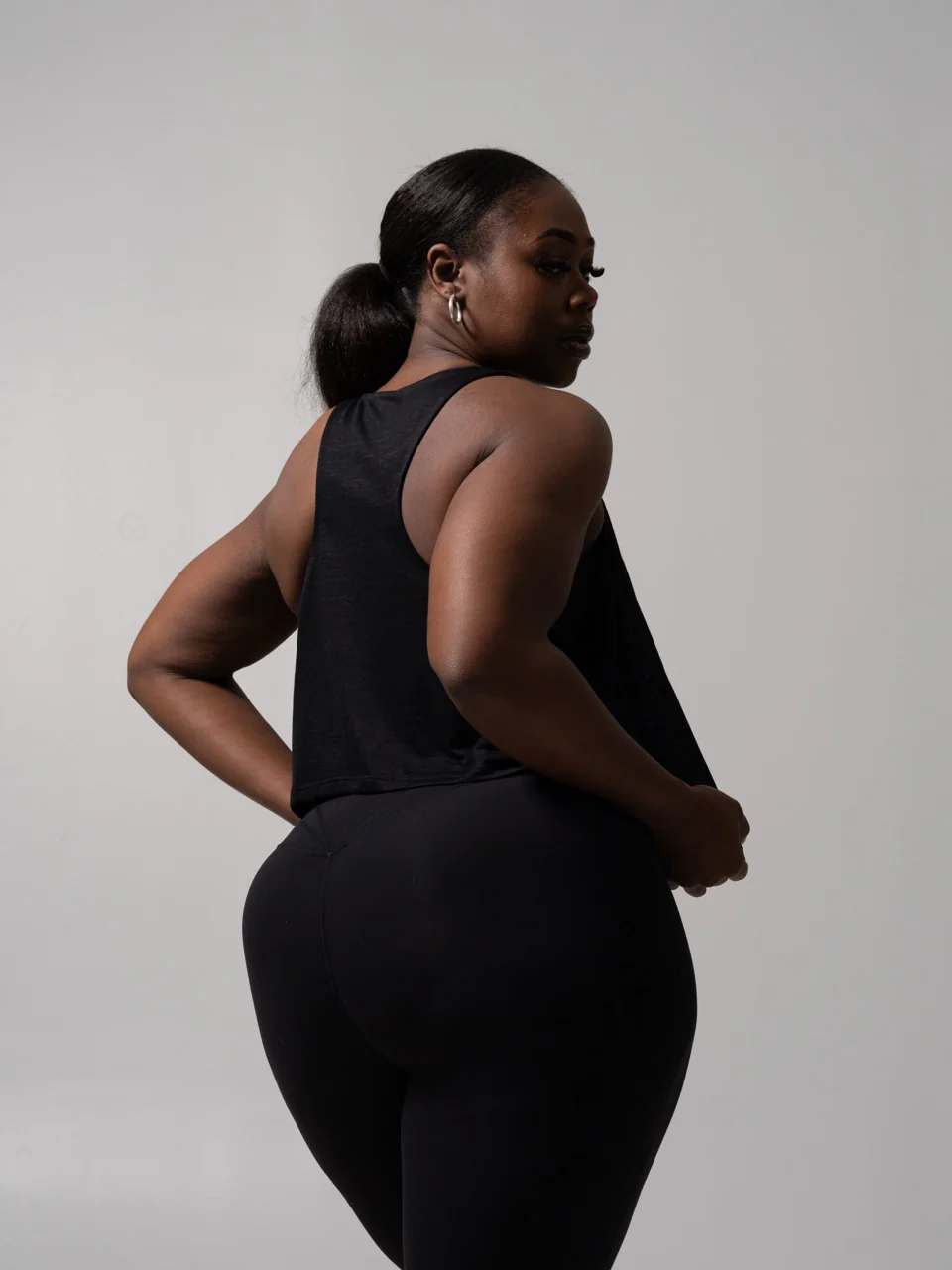Go With The Flow Hip Tank - Onyx Black - Image 2