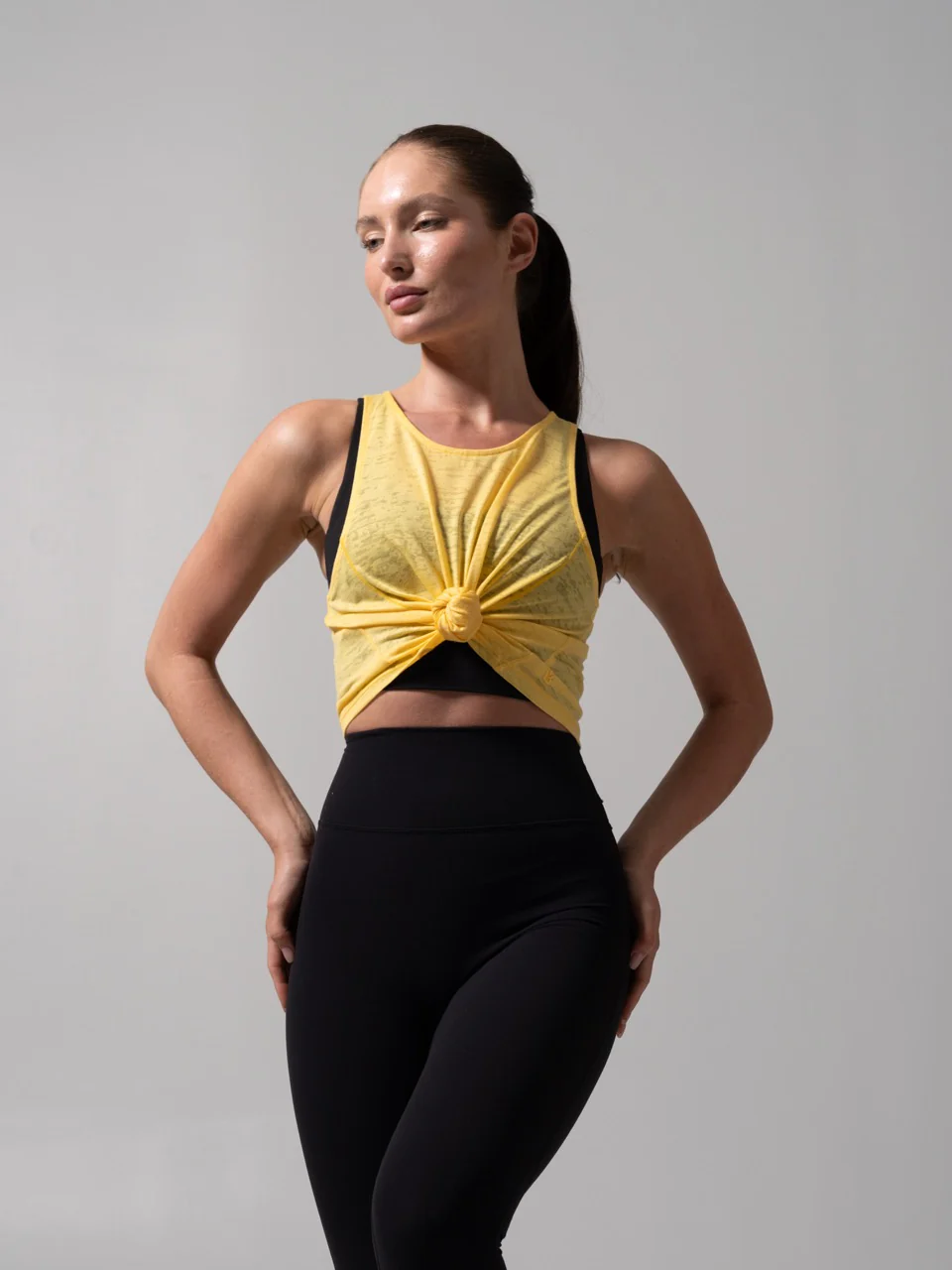 Go With The Flow Hip Tank - Pineapple - Image 5