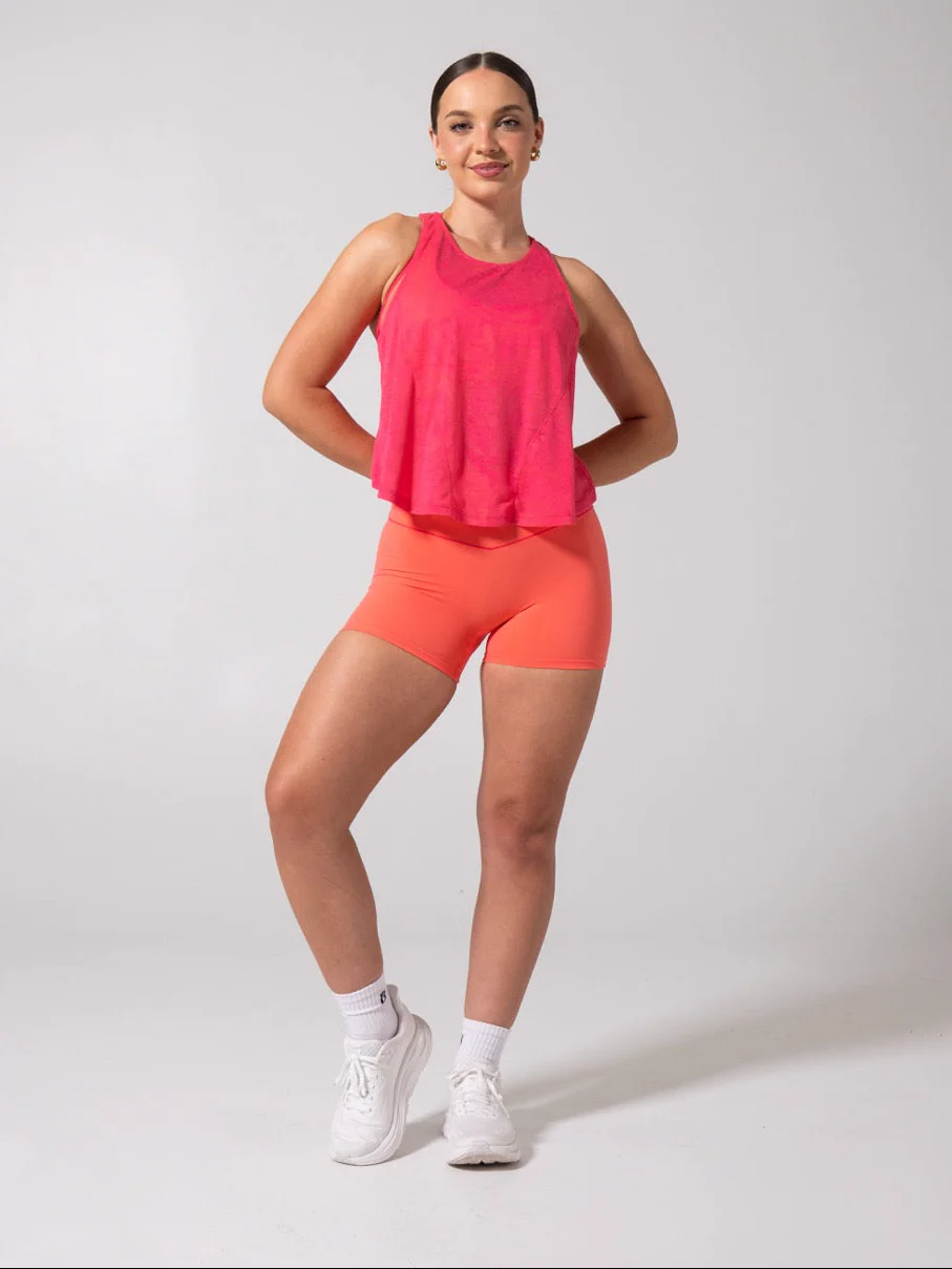 Go With The Flow Hip Tank - Punch - Image 2