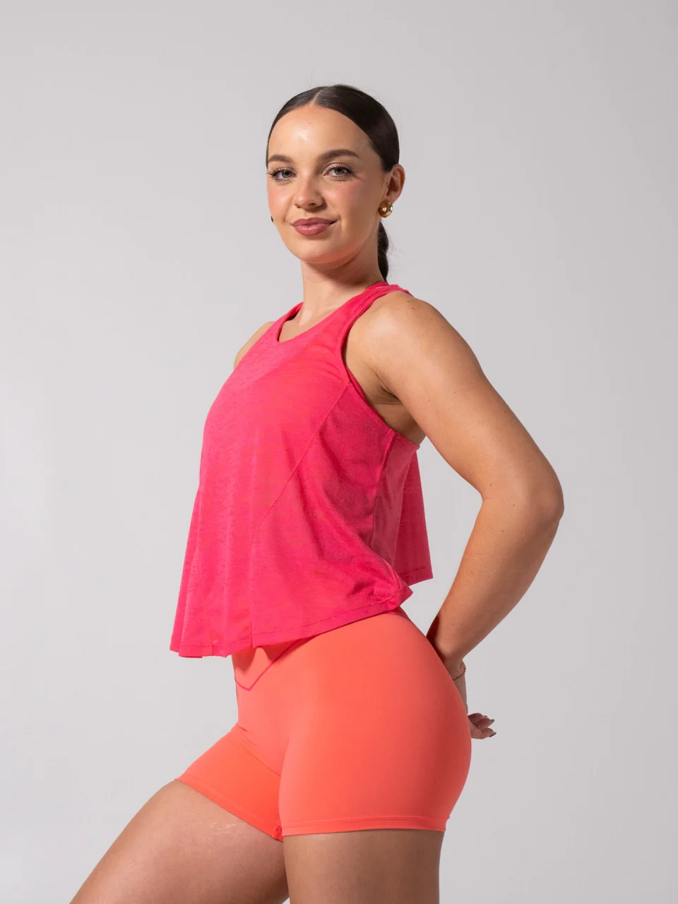 Go With The Flow Hip Tank - Punch - Image 4