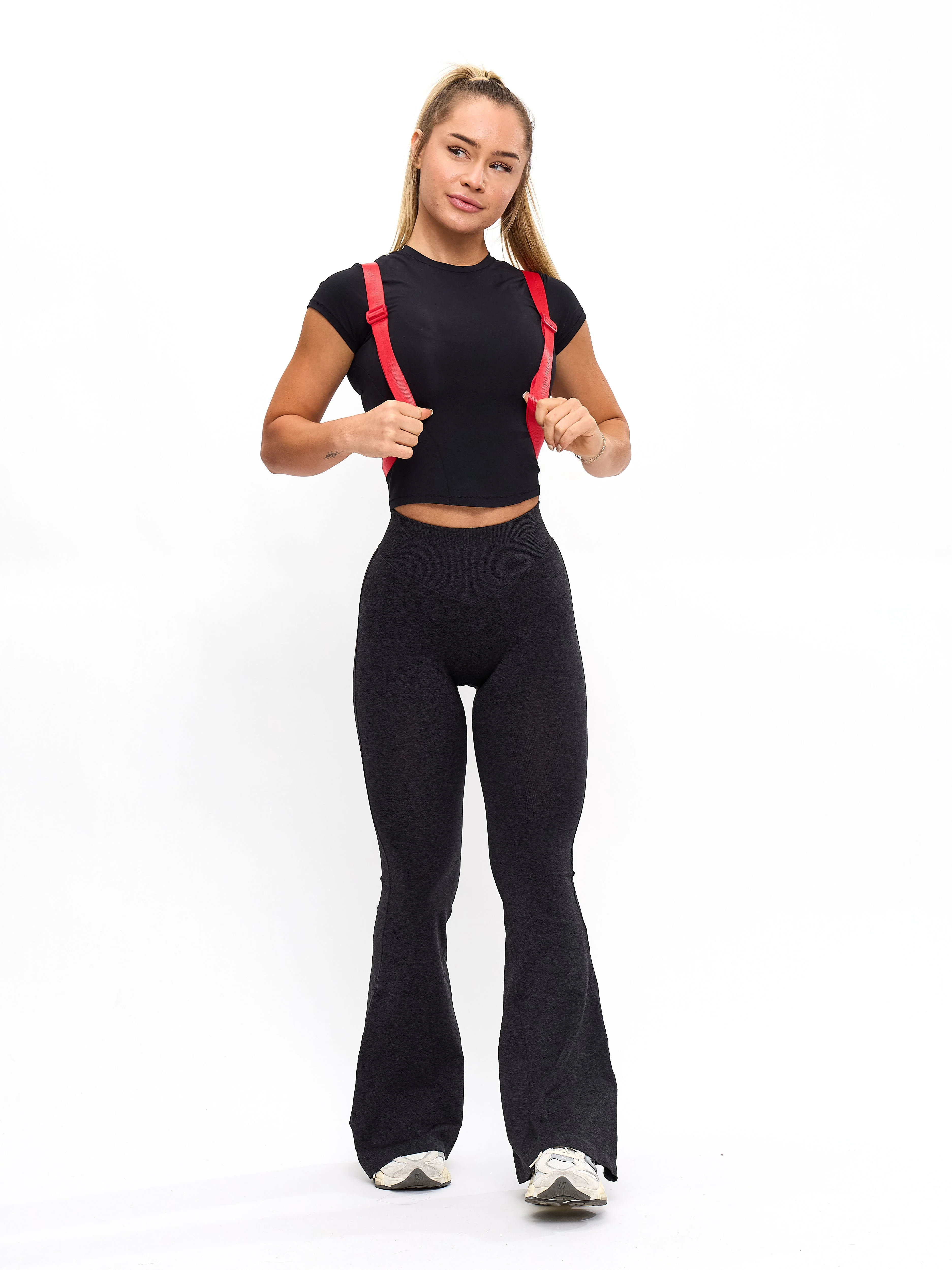 Halo Baby Tee - Onyx Black - Image 4