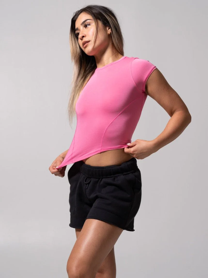 Halo Baby Tee - Pink Vibes