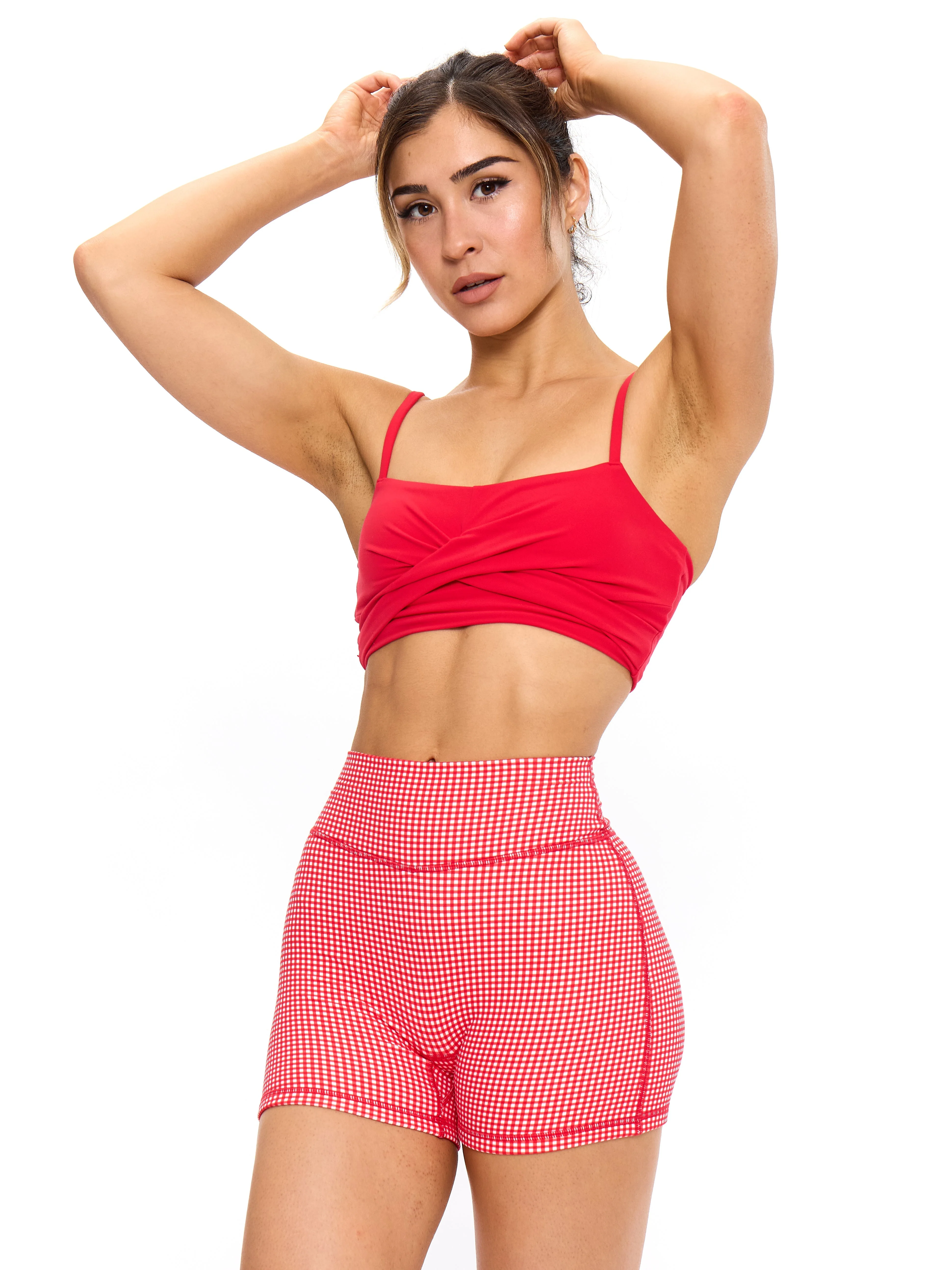 Legacy Short 4" - Red Gingham - Image 2