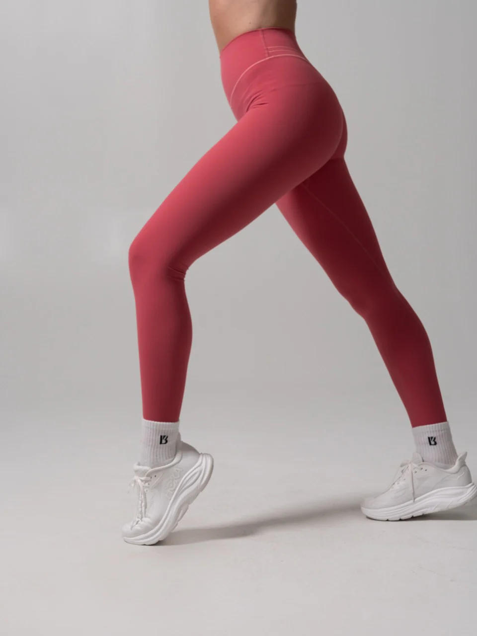 Micro Legacy Legging - Burnt Sugar and Rose Blush - Image 5