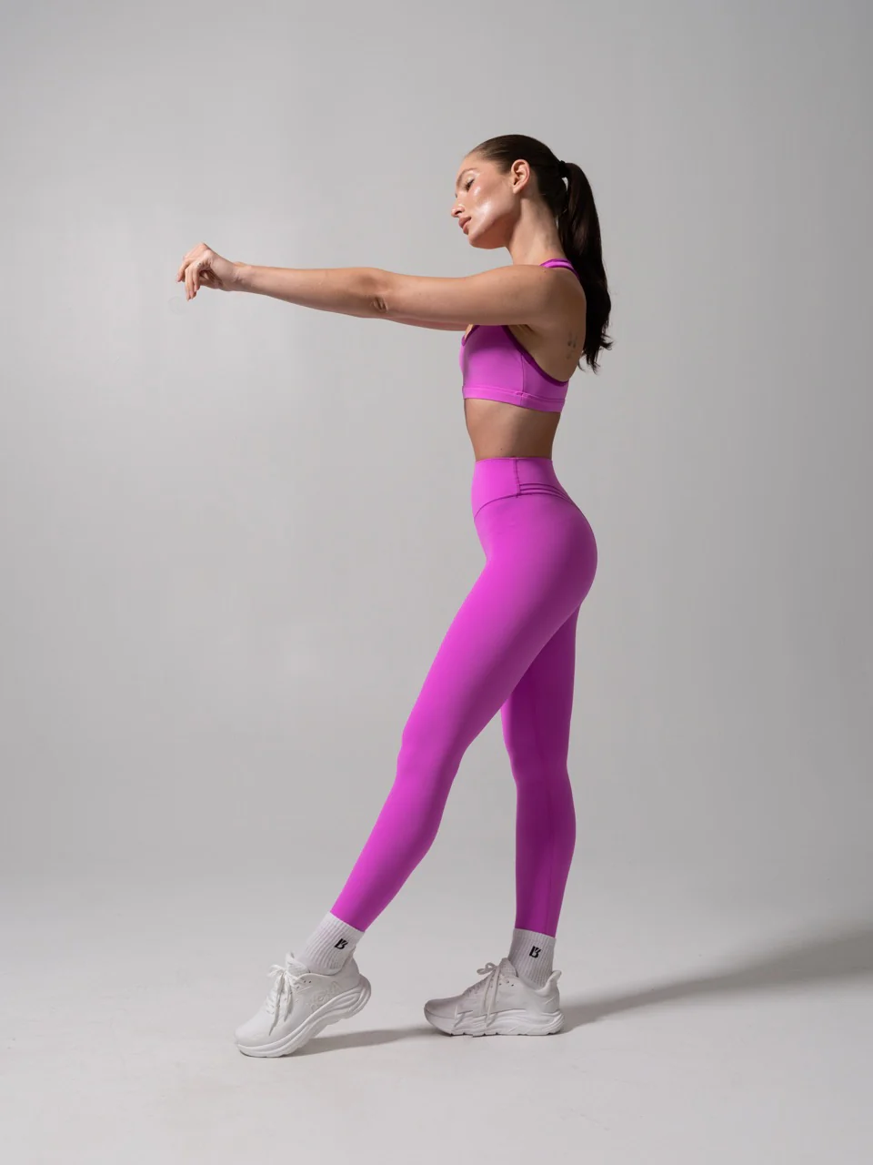 Micro Legacy Legging - Tango and Grape Juice - Image 2