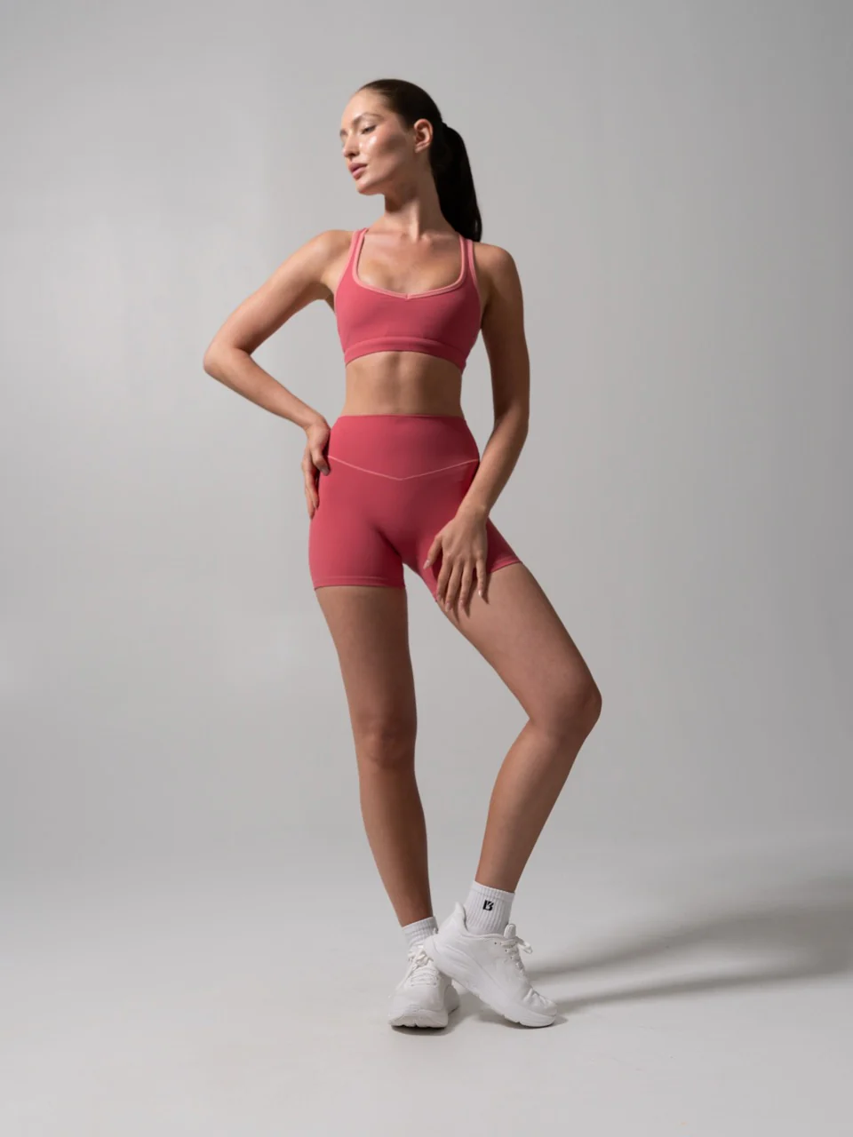 Micro Legacy Short 4" - Burnt Sugar and Rose Blush - Image 2