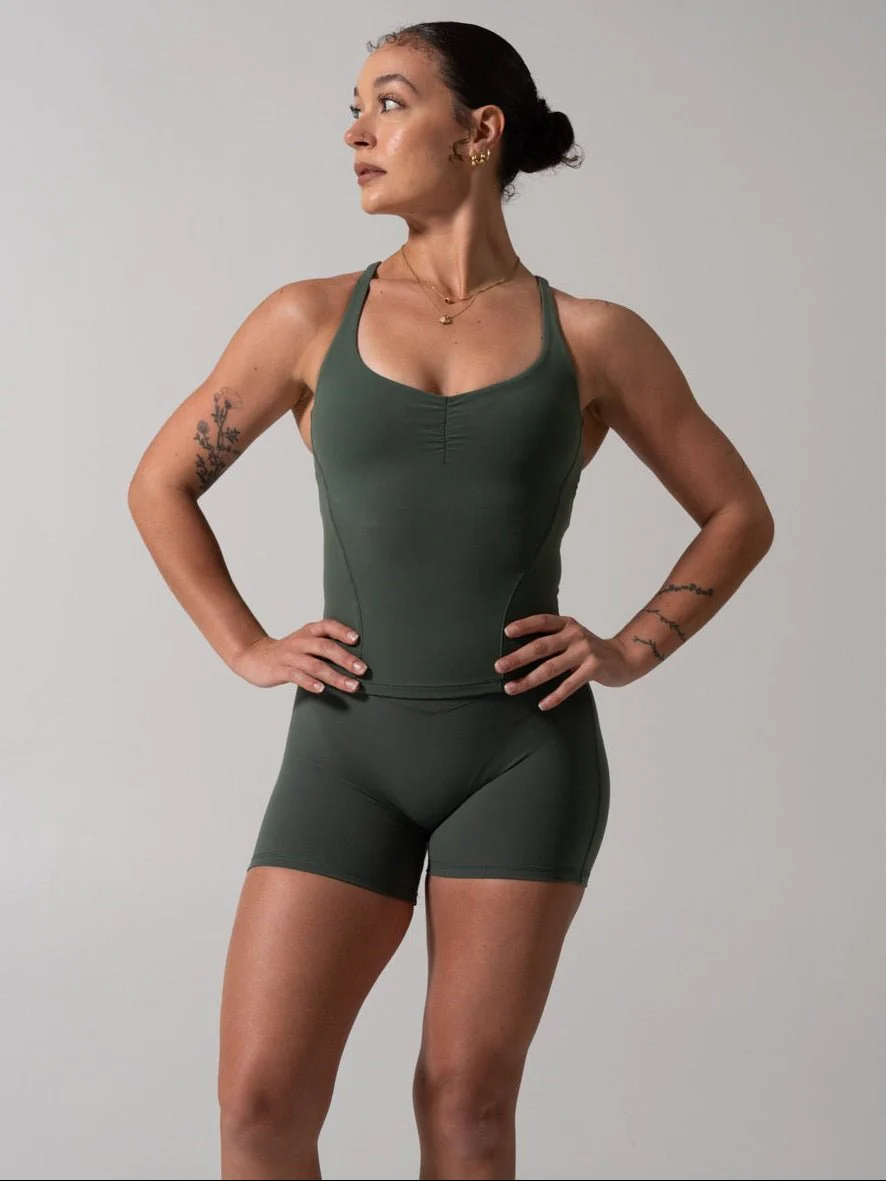 Poshknit Hip Tank - Limon Pepino