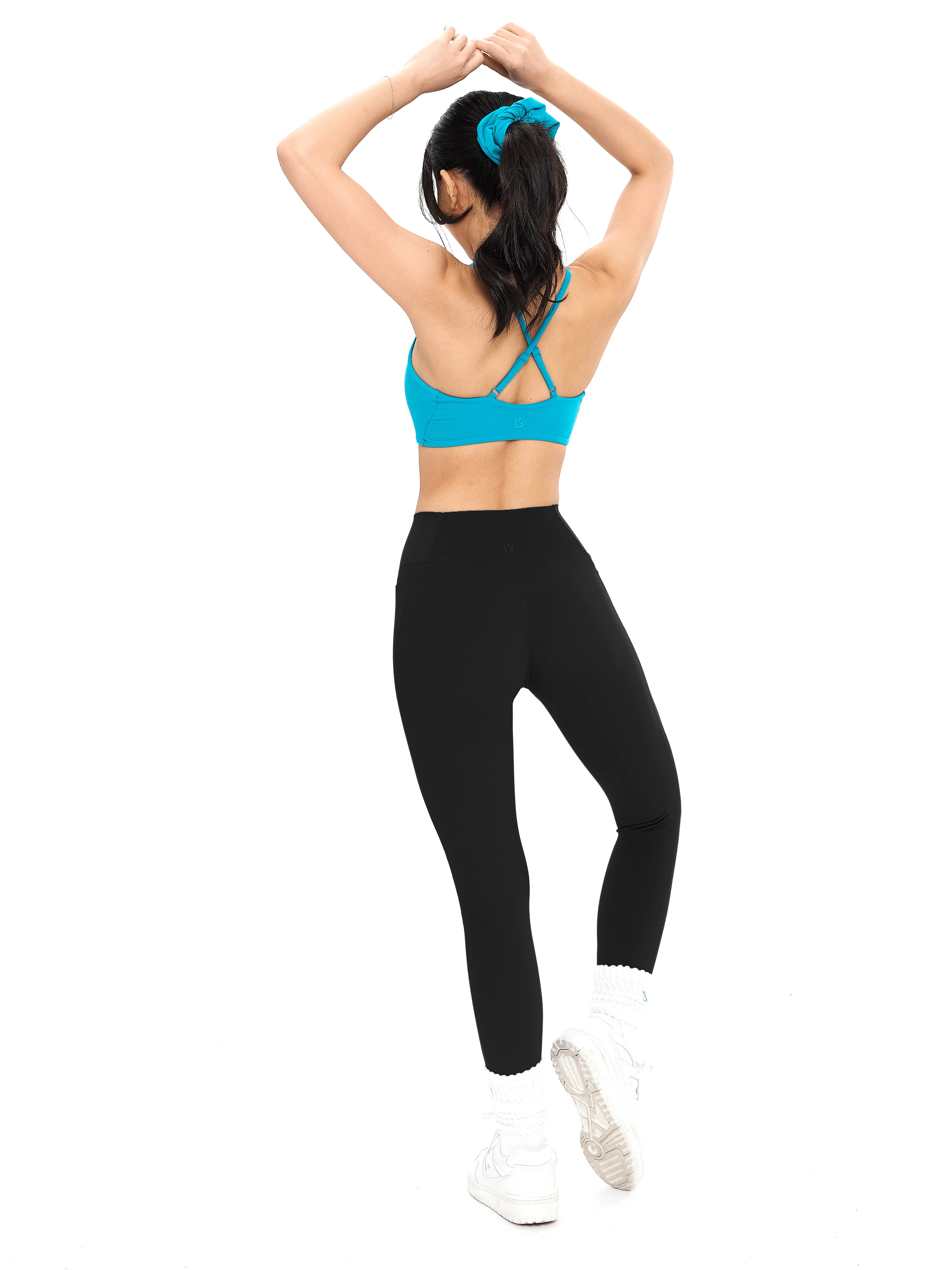 Poshknit Scrunch Pocket Legging - Onyx Black - Image 2