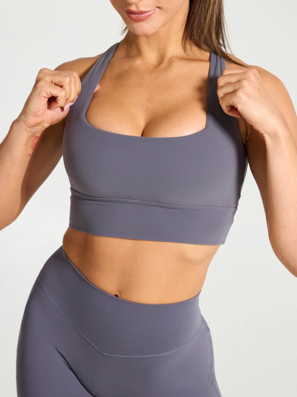 Revolution Sports Bra - Blue Steel - Image 2