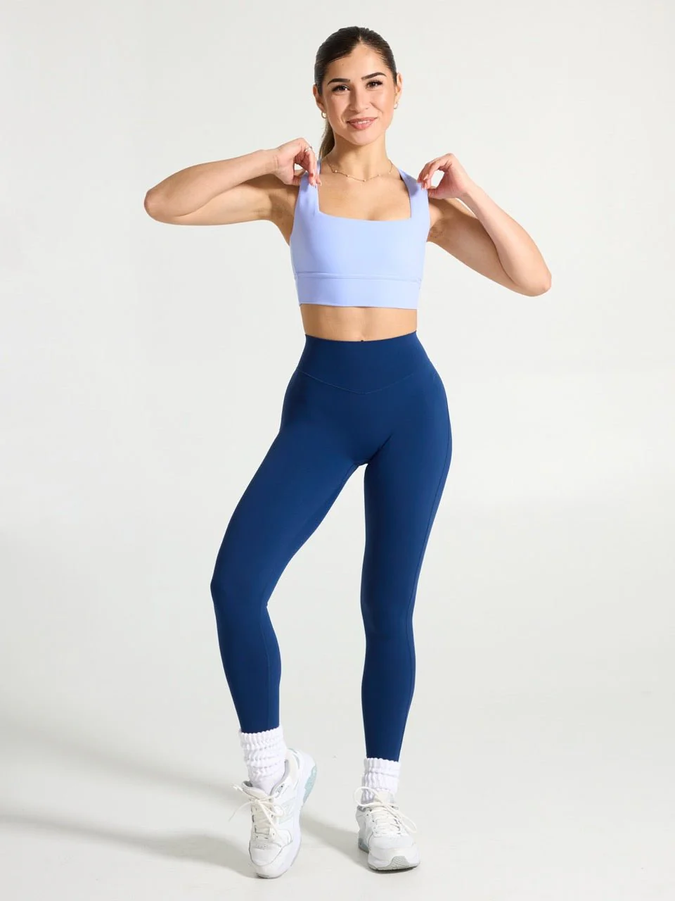Revolution Sports Bra - Rainwater Blue - Image 2