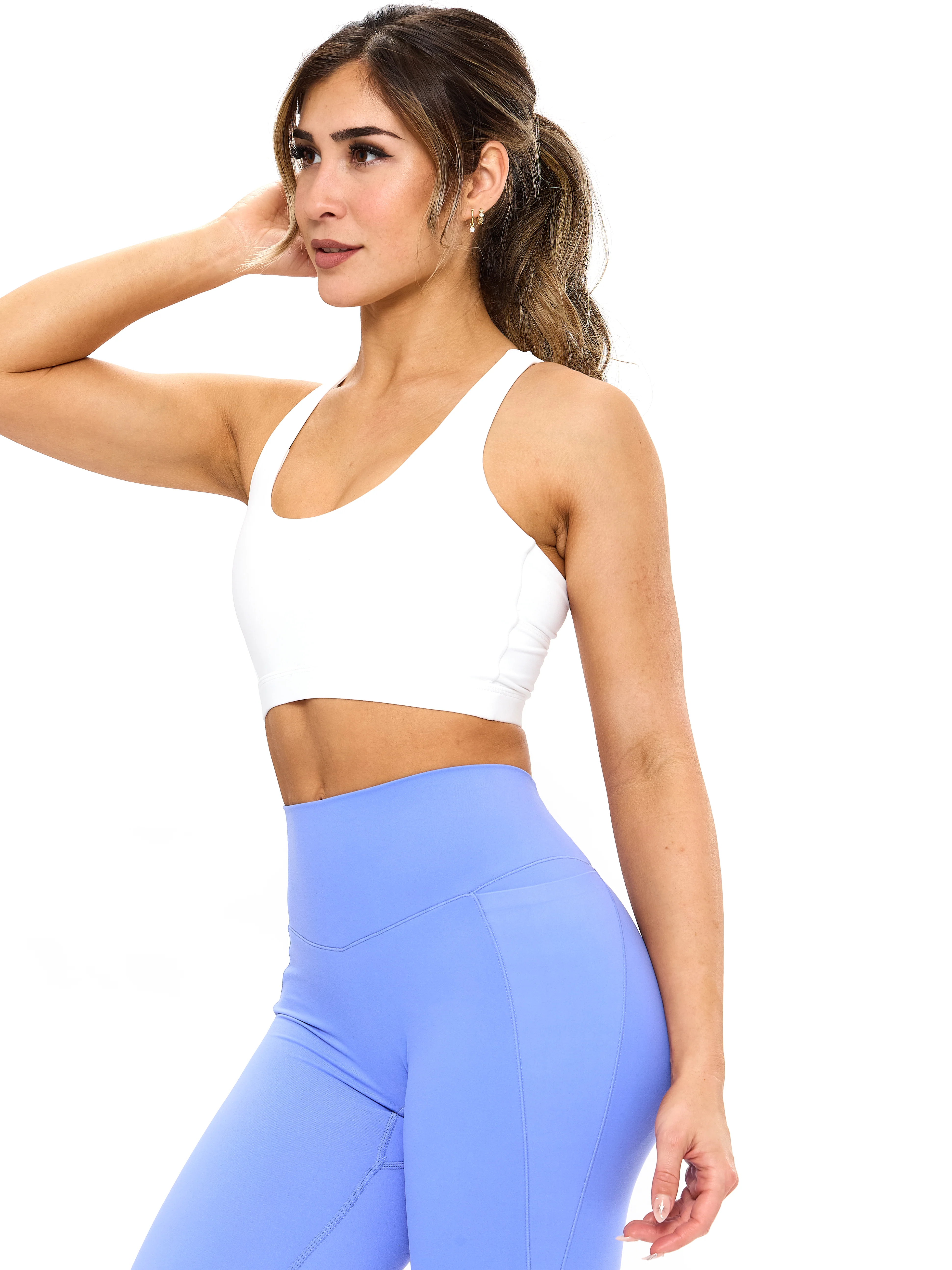 Rosita Sports Bra- White - Image 2