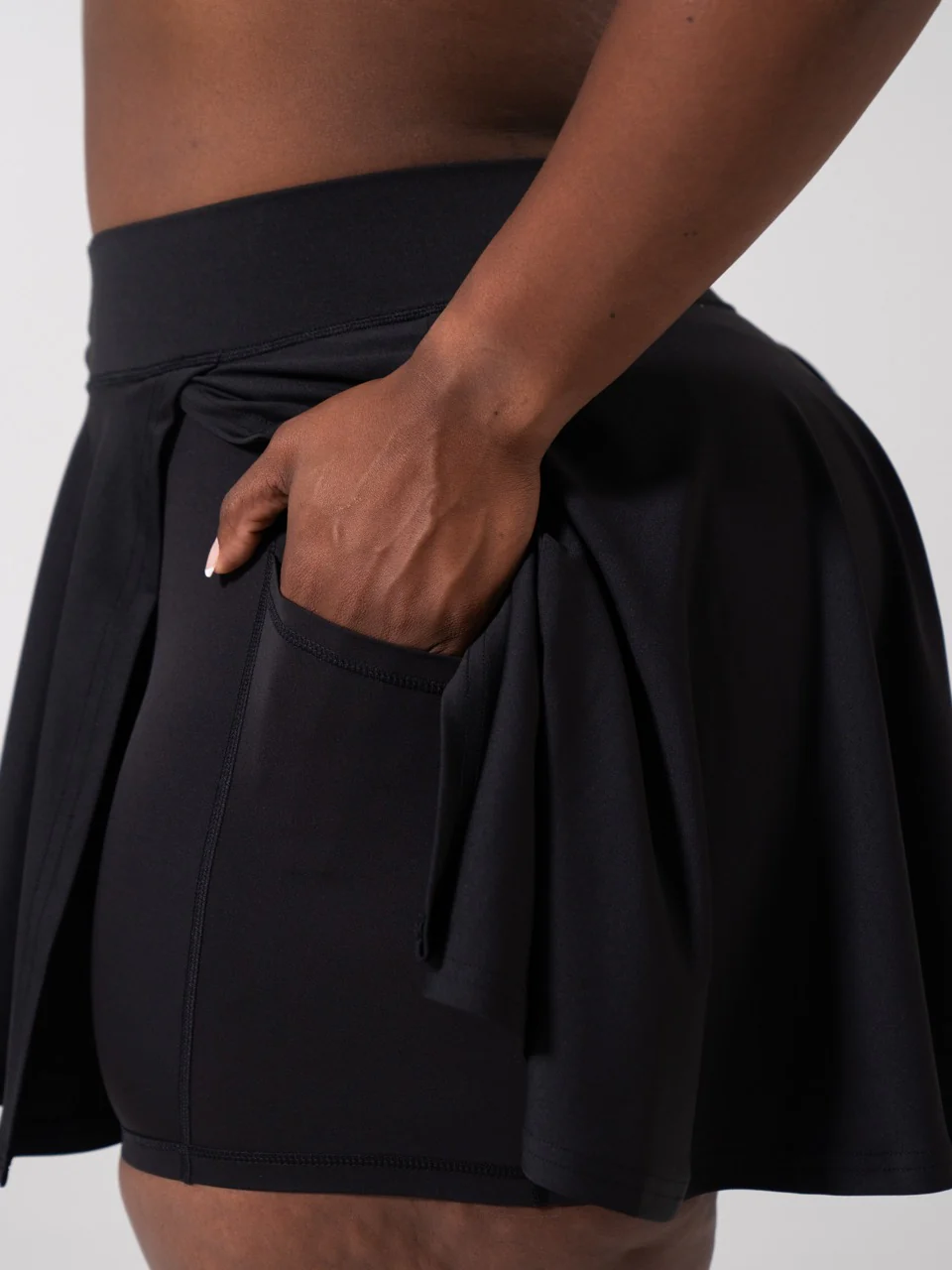 Served Skort - Onyx Black - Image 6