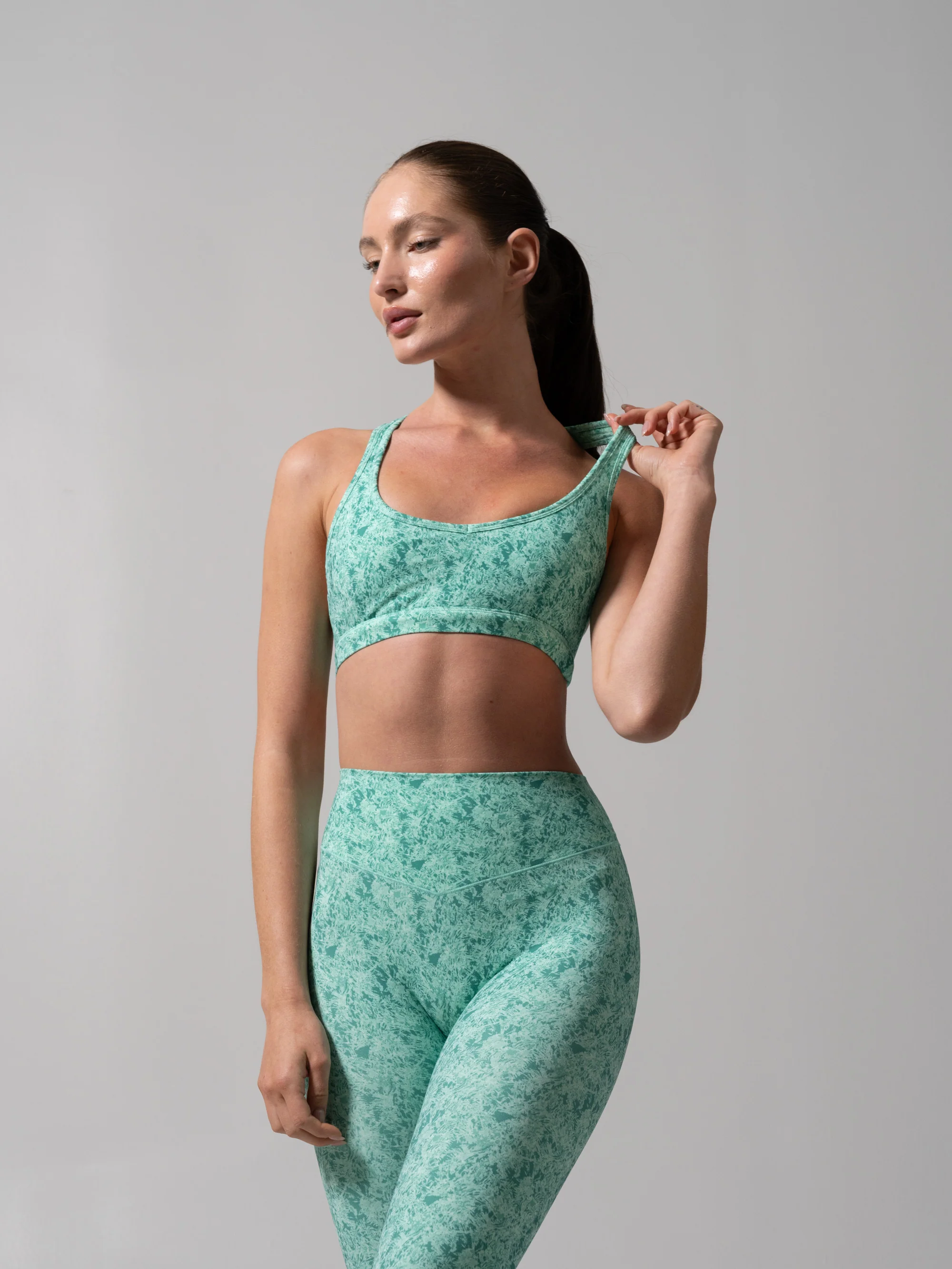 Sweetheart Nubre Sports Bra - Fresh Print - Image 3