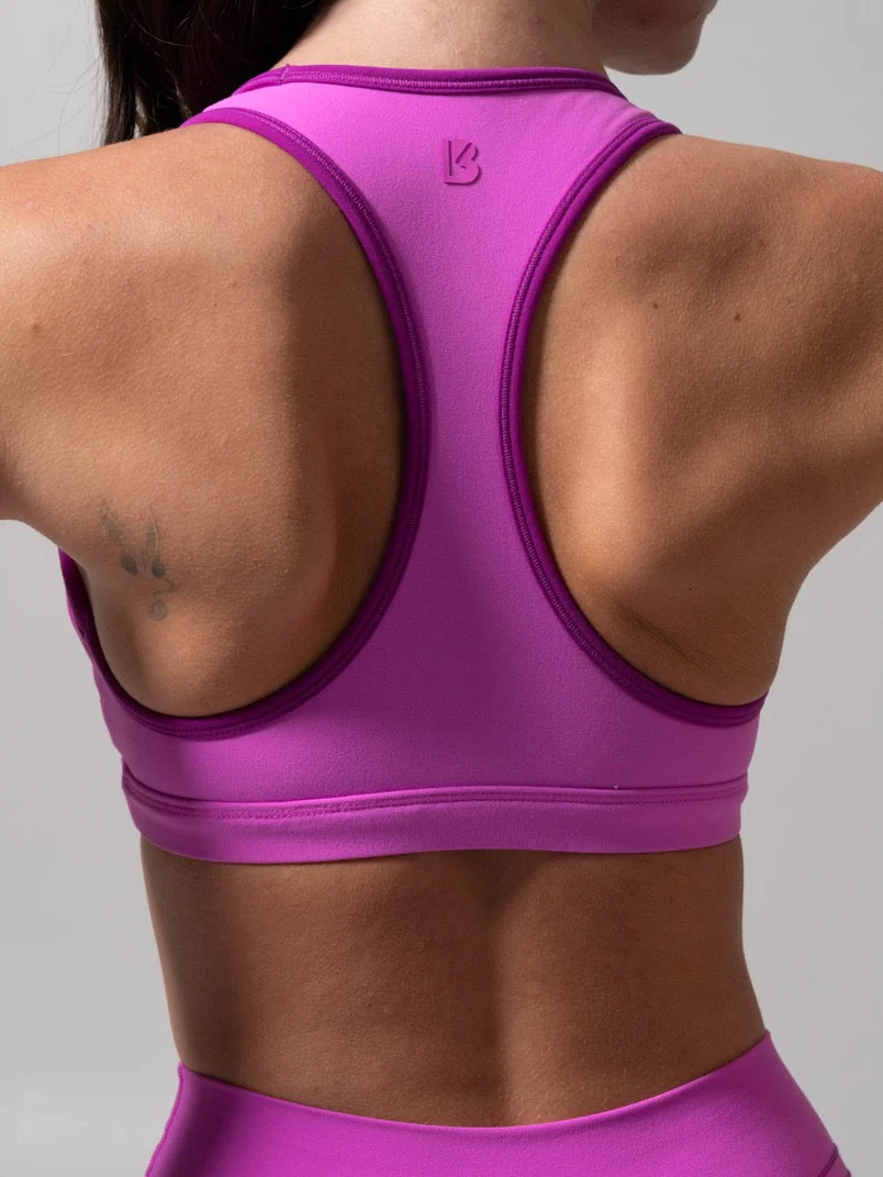 Sweetheart Nubre Sports Bra - Tango and Grape Juice - Image 4
