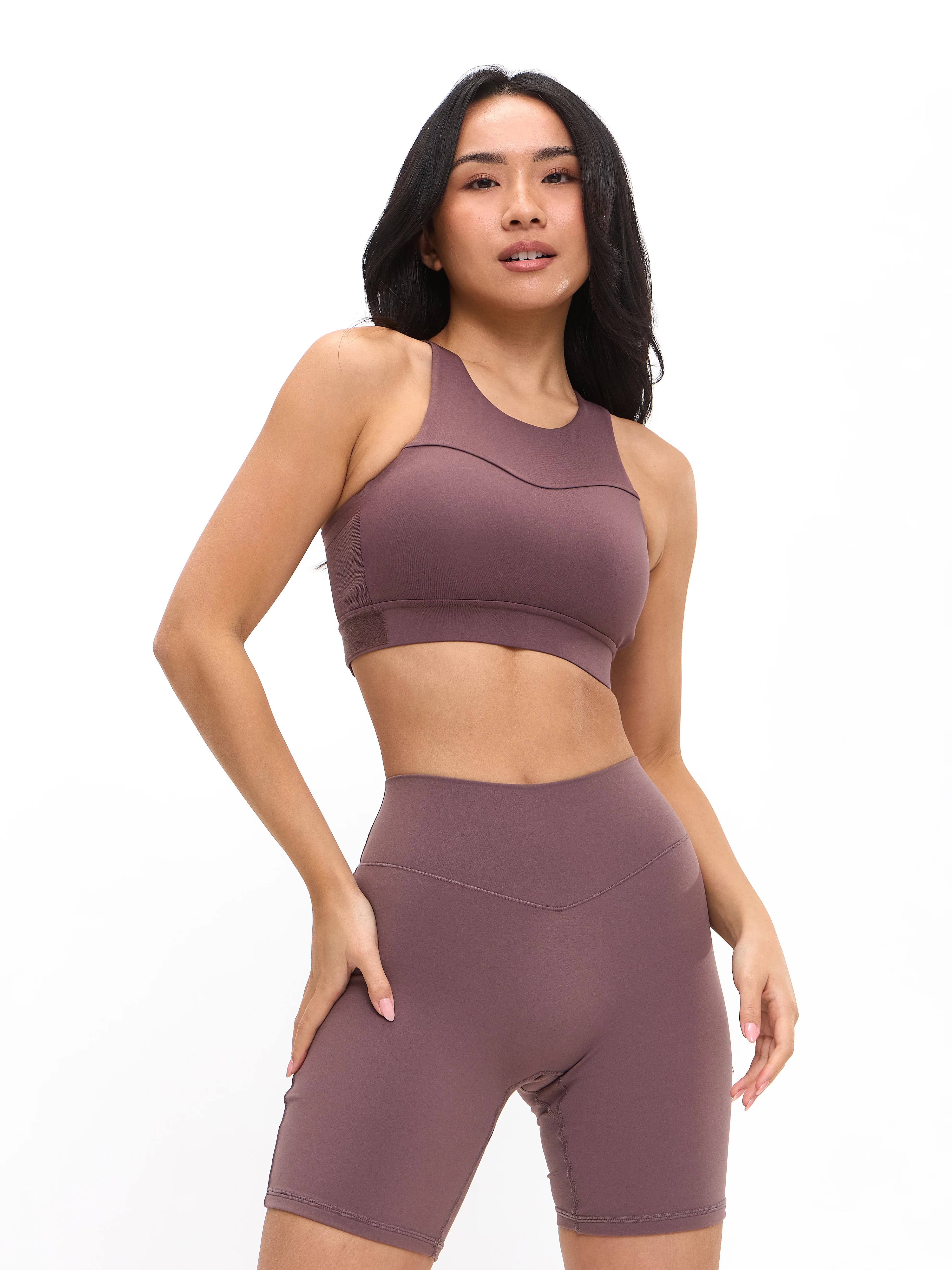 Wicked Sports Bra - Mocha Berry - Image 2